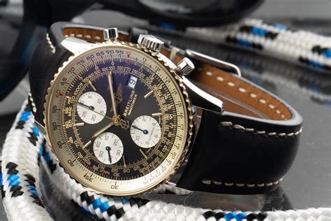 used breitling navitimer gold|breitling navitimer price guide.